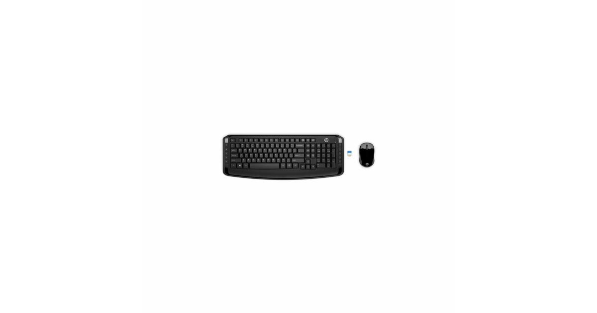 Hp Wireless Keyboard And Mouse 300 Compu Jordan 2867